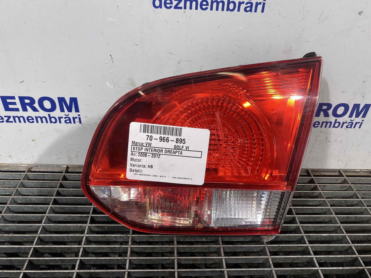 STOP INTERIOR DREAPTA VW GOLF VI GOLF VI - - (2008 2012)