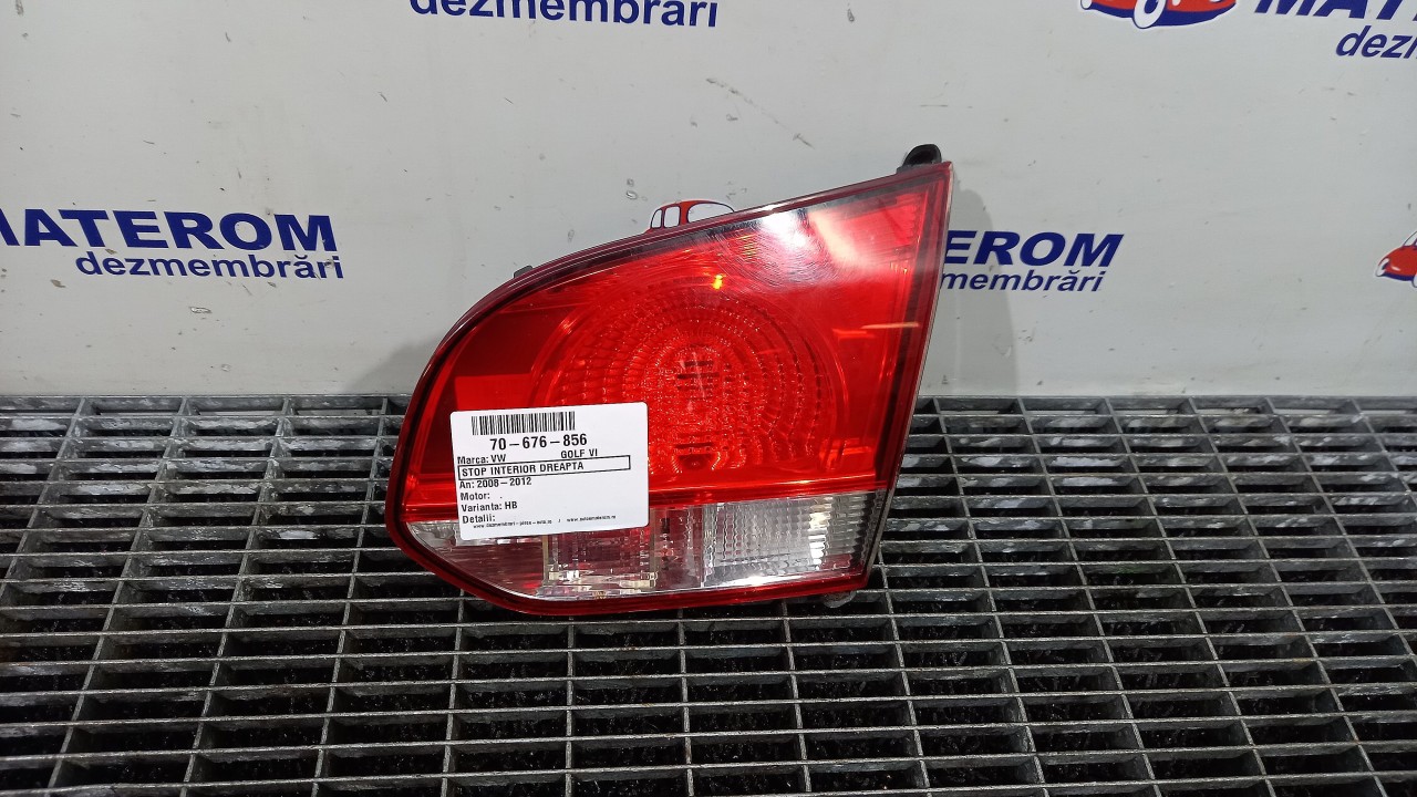 STOP INTERIOR DREAPTA VW GOLF VI GOLF VI - - (2008 2012)