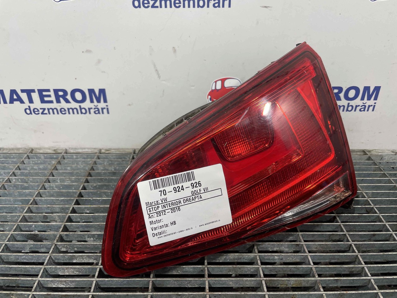 STOP INTERIOR DREAPTA VW GOLF VII GOLF VII - - (2012 2016)