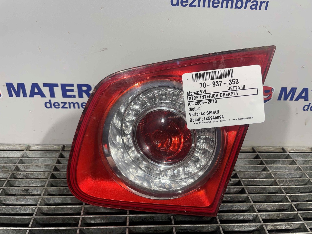 STOP INTERIOR DREAPTA VW JETTA III - - (2005 2010)