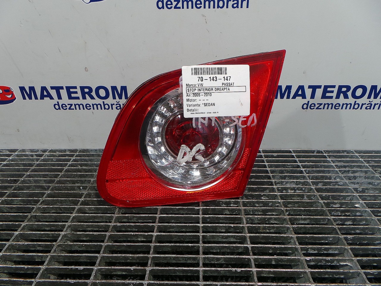 STOP INTERIOR DREAPTA VW PASSAT PASSAT - - (2005 2010)