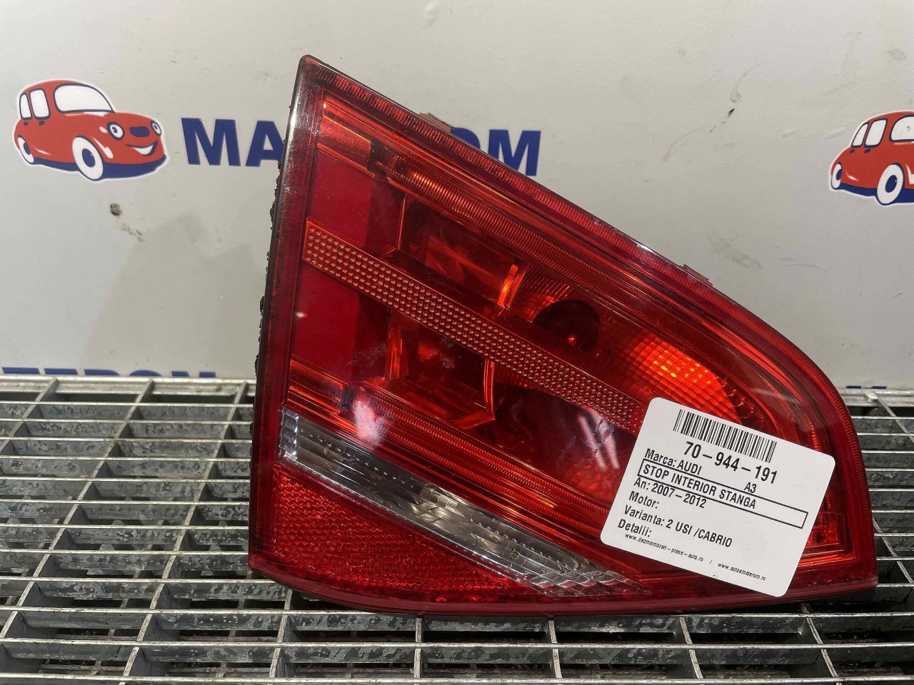 STOP INTERIOR STANGA AUDI A3 A3 - - (2007 2012)