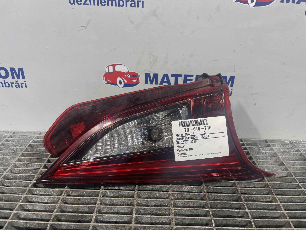 STOP INTERIOR STANGA MAZDA 3 3 - - (2013 2018)