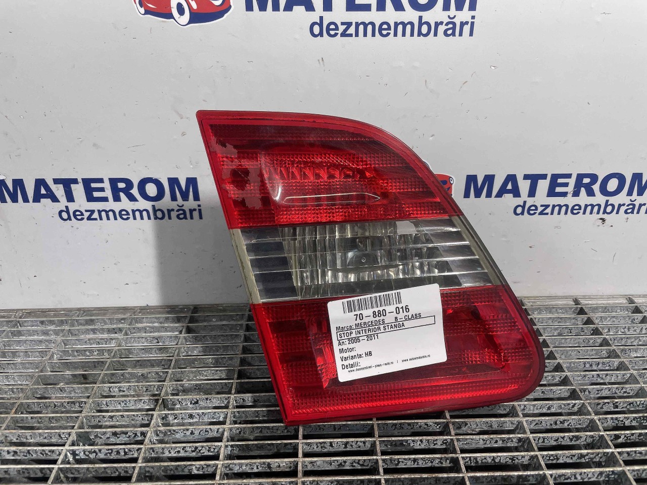 STOP INTERIOR STANGA MERCEDES B-CLASS B-CLASS - - (2005 2011)