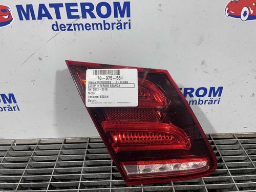STOP INTERIOR STANGA MERCEDES E-CLASS - - (2013 2016)
