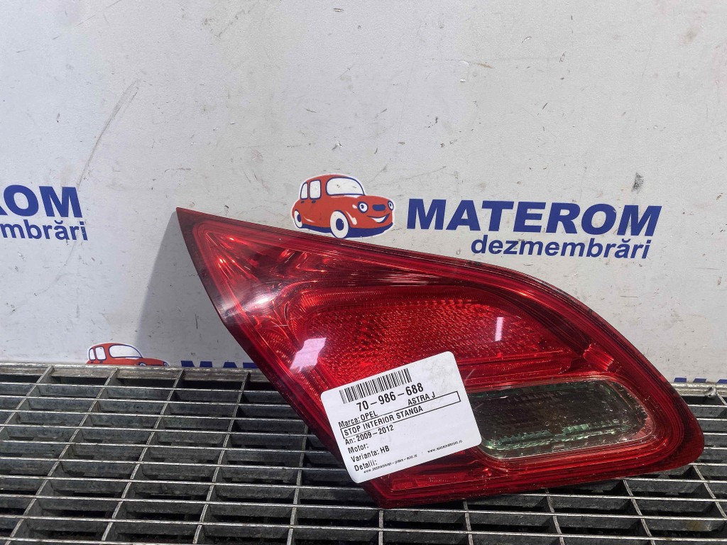 STOP INTERIOR STANGA OPEL ASTRA J - - (2009 2012)
