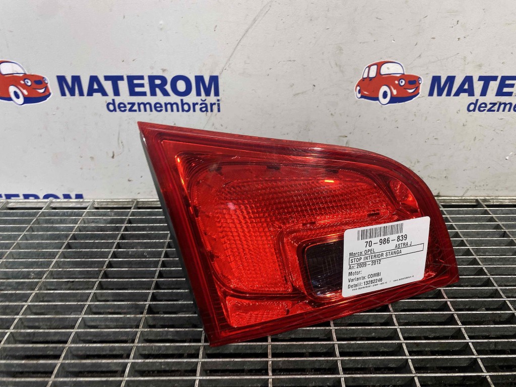 STOP INTERIOR STANGA OPEL ASTRA J - - (2009 2012)