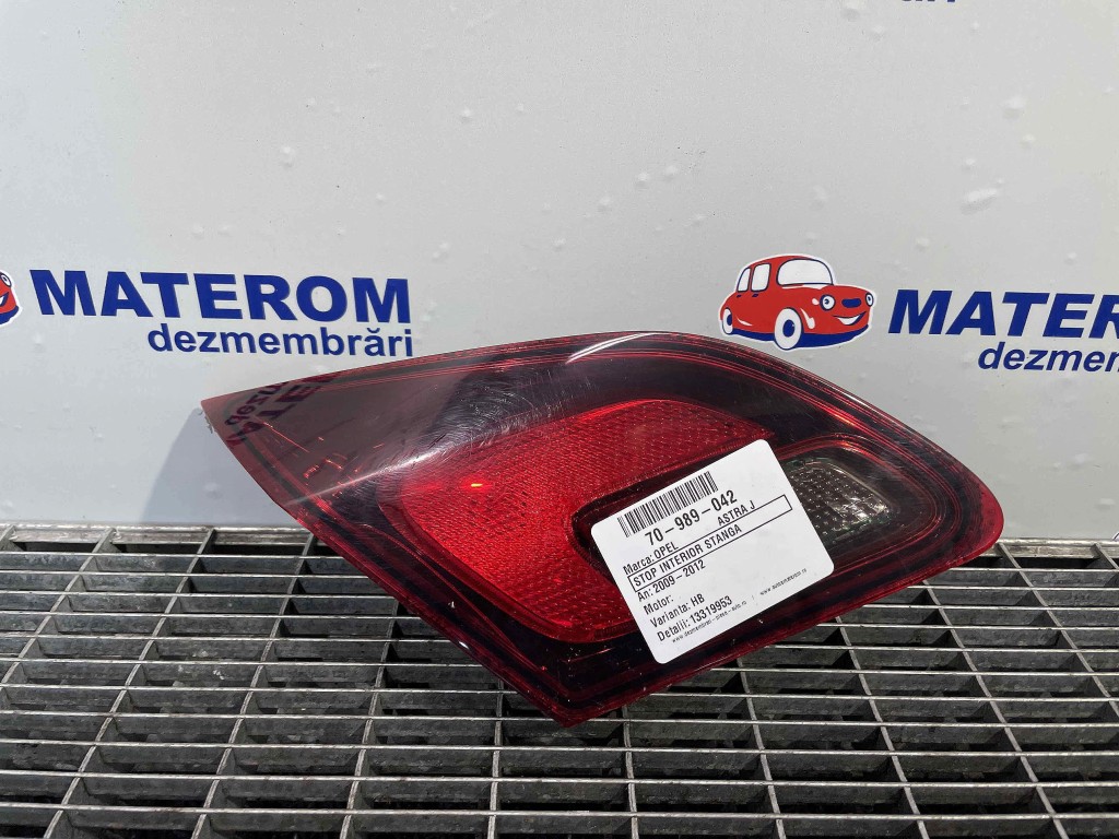 STOP INTERIOR STANGA OPEL ASTRA J - - (2009 2012)