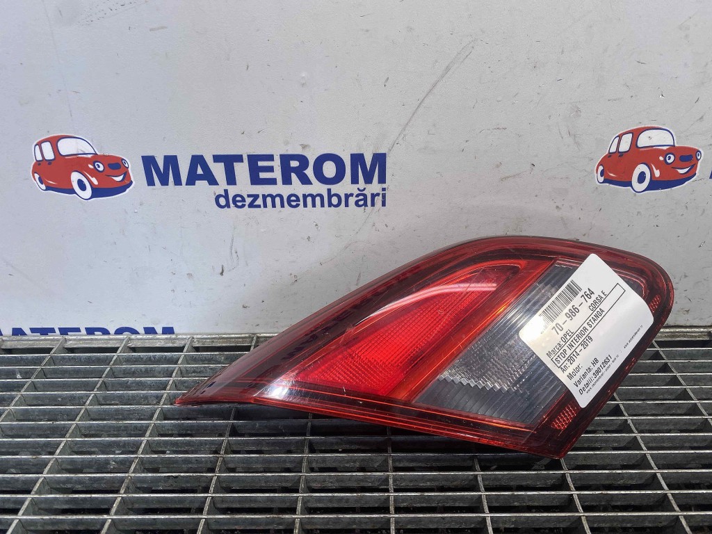 STOP INTERIOR STANGA OPEL CORSA E - - (2014 2019)