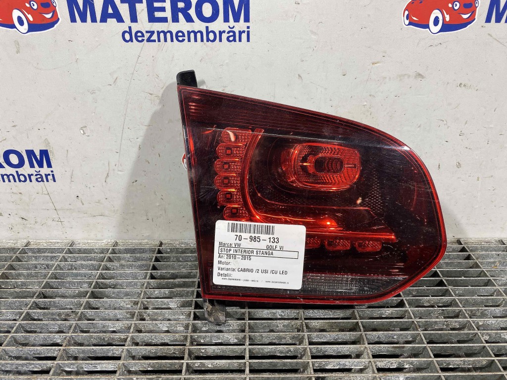 STOP INTERIOR STANGA VW GOLF VI - - (2010 2015)