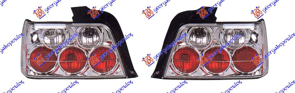 Stop Lampa Spate - Bmw Series 3 (E36) Sdn 1990