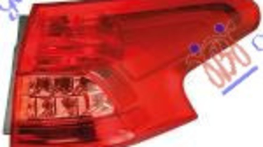 Stop Lampa Spate - Citroen C5 2008 , 6350fa