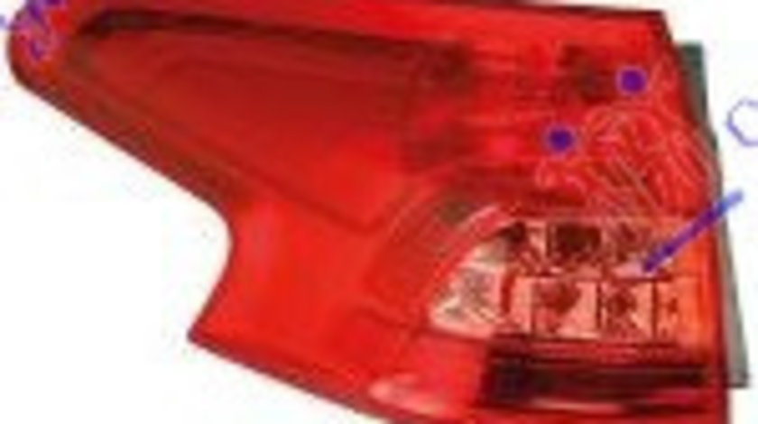 Stop Lampa Spate - Citroen C5 2008 , 6351fa