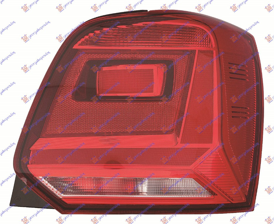 Stop Lampa Spate Dreapta VW Cross Polo 2009 2010 2011 2012 2013 2014 2015 2016 2017