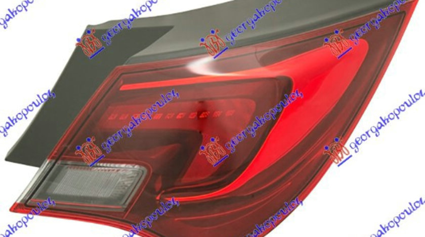 Stop Lampa Spate Exterioara Dreapta Opel Astra J GTC 2011 2012 2013 2014 2015 2016 2017 2018 2019 2020 2021