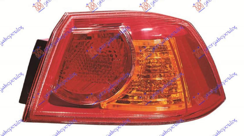 Stop/Lampa Spate Exterior Dreapta Mitsubishi Lancer Sedan An 2008-