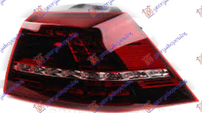 Stop Lampa Spate Exterior Dreapta VW Golf 7 2013 2014 2015 2016