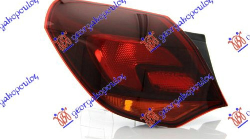 Stop Lampa Spate Exterior Fumuriu Stanga Opel Astra J 2010 2011 2012 2013