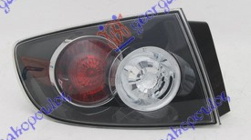 Stop Lampa Spate Exterior Negru Stanga Mazda 3 2004 2005 2006 2007 2008