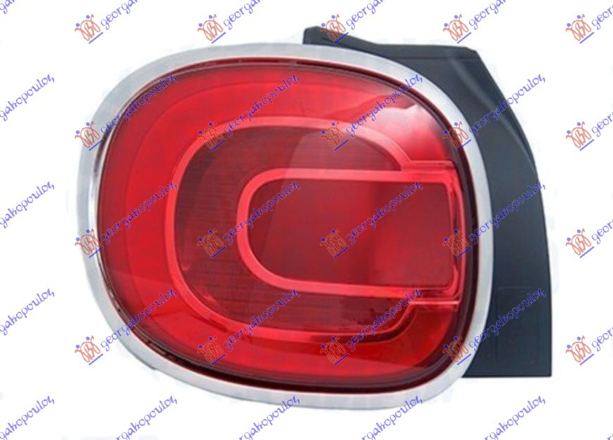 Stop Lampa Spate - Fiat 500 L 2012 , 51945059