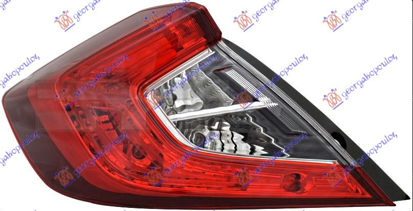 Stop Lampa Spate - Honda Civic H/B 2016 , 33550-Tgl-G01