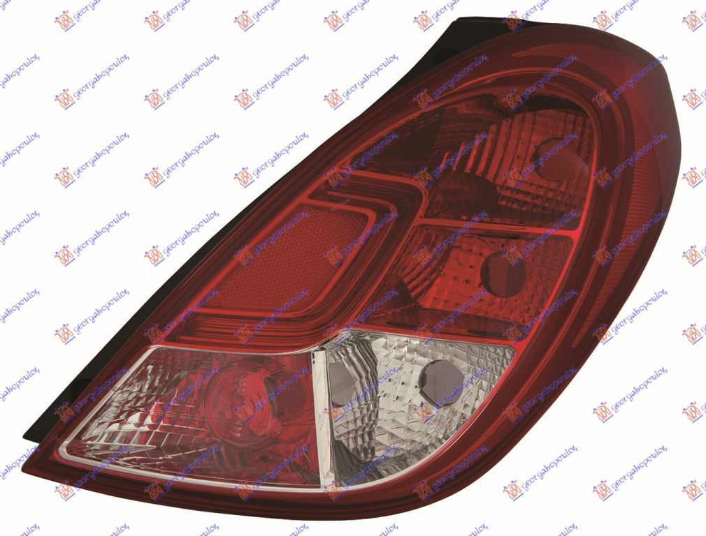 Stop Lampa Spate - Hyundai I202012 2013 , 92402-4p500
