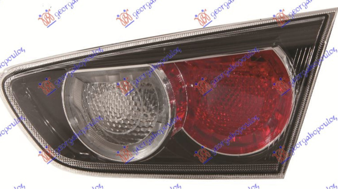 Stop/Lampa Spate Interior Dreapta Mitsubishi Lancer Sedan An 2008- (Fundal Negru)