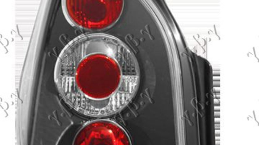 Stop Lampa Spate Lexus Negru Set Citroen C2 2003 2004 2005 2006 2007 2008