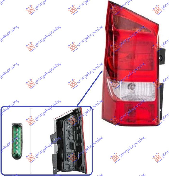 Stop Lampa Spate - Mercedes Vito (W447) 2015 , A4478201164