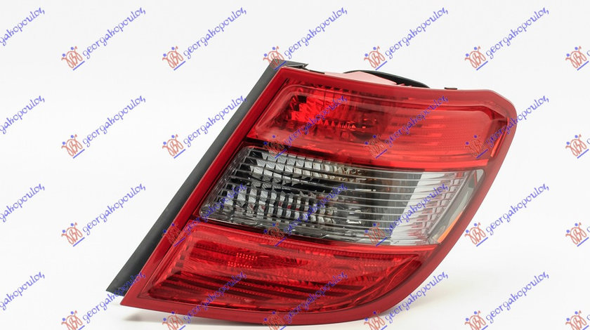 Stop/Lampa Spate Neagra Dreapta Mercedes C-Class W204 2007-2008-2009-2010-2011