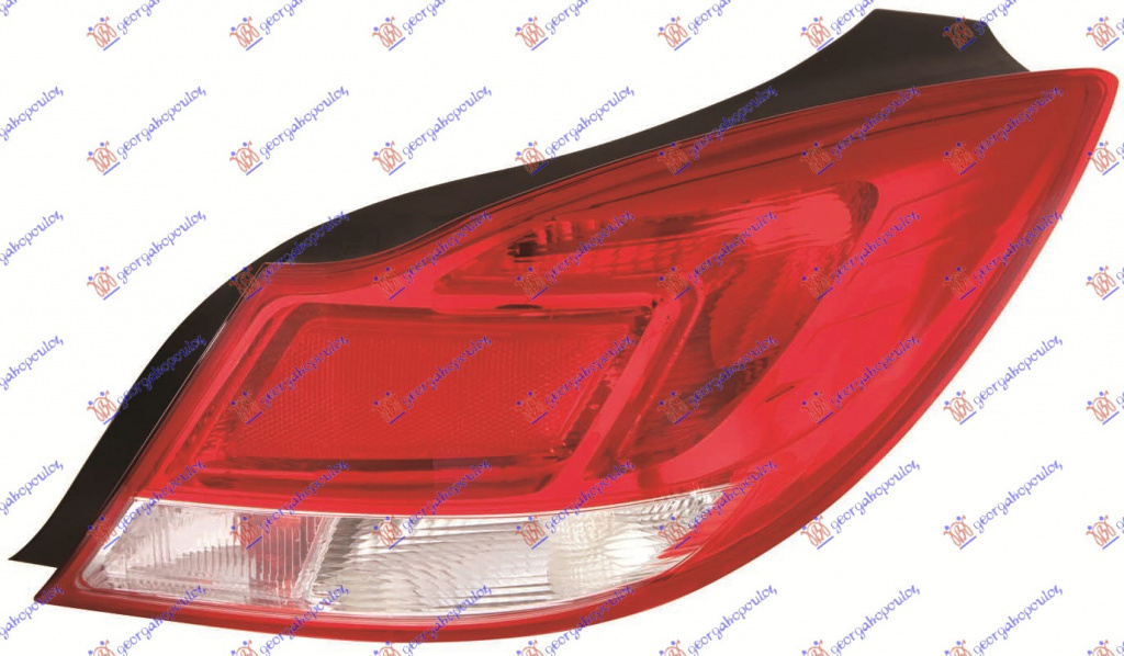 Stop Lampa Spate - Opel Insignia 2008 , 1222194