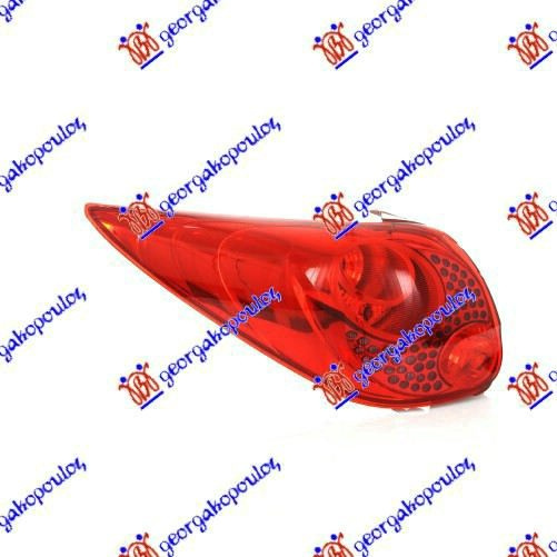Stop Lampa Spate - Peugeot 207 2006 , 6350ct