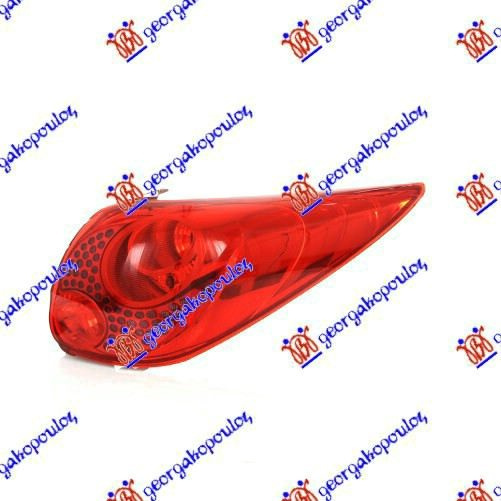 Stop Lampa Spate - Peugeot 207 2006 , 6351ct