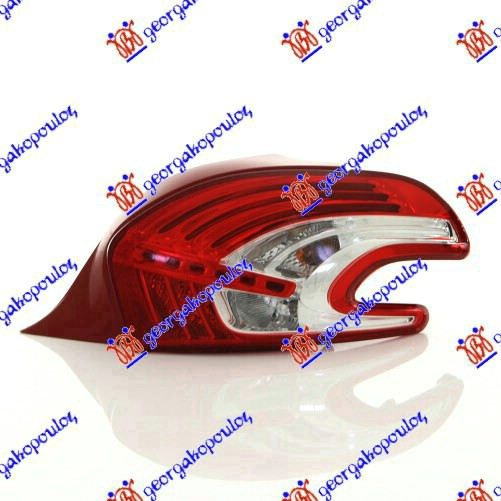 Stop Lampa Spate - Peugeot 208 2012 , 9672628380