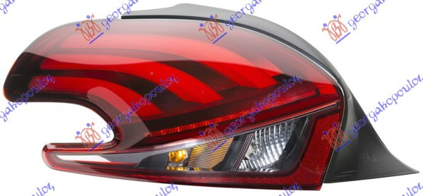 Stop Lampa Spate - Peugeot 208 2015 , 9810343080