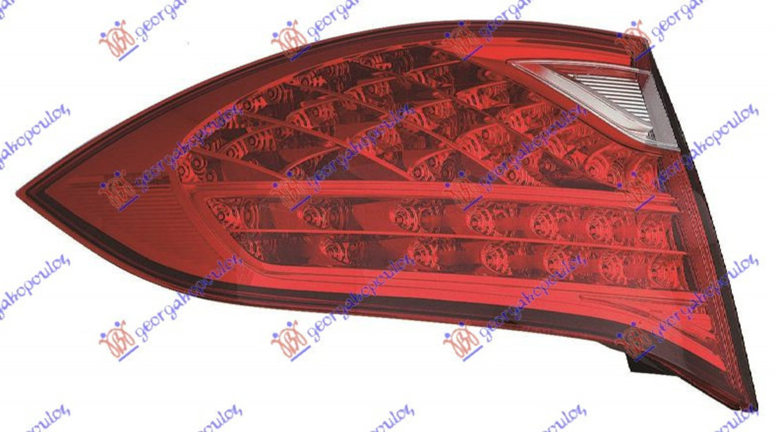 Stop Lampa Spate - Porsche Cayenne 2010 , 95863109504