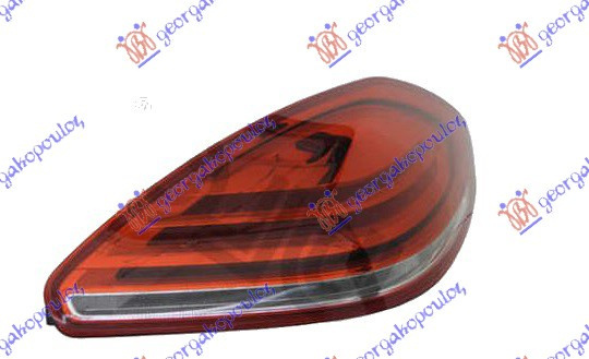 Stop Lampa Spate - Porsche Panamera 2009 , 97063143102