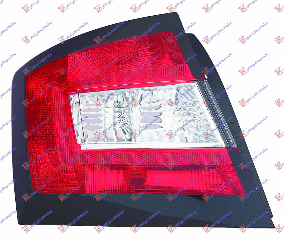 Stop Lampa Spate - Skoda Fabia 2014 , 6v6945111