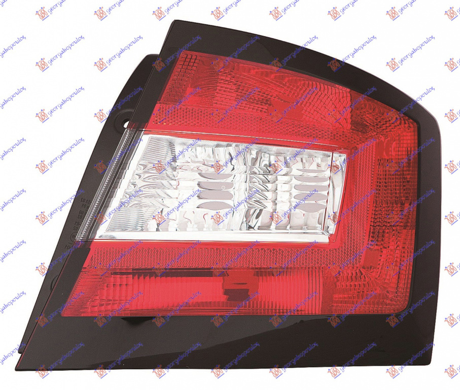 Stop Lampa Spate - Skoda Fabia 2014 , 6v6945112