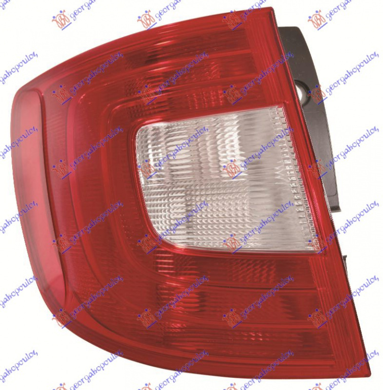 Stop Lampa Spate - Skoda Superb 2008 , 3t9945111