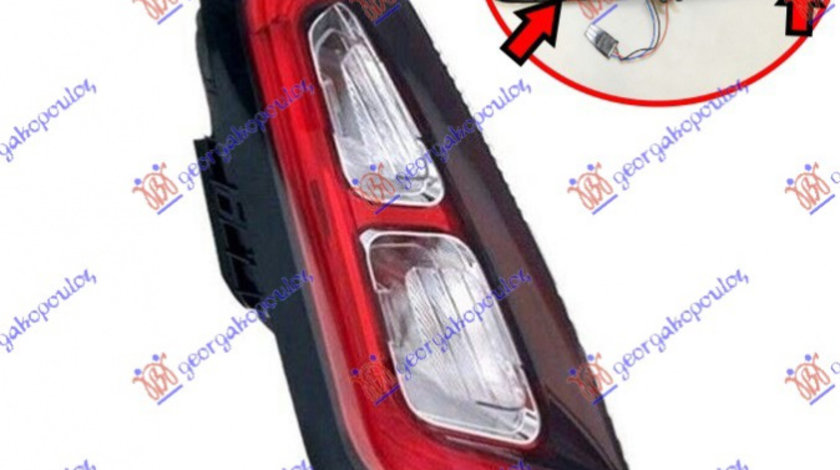 Stop/Lampa Spate Stanga Cu Led Fiat Punto 2012-