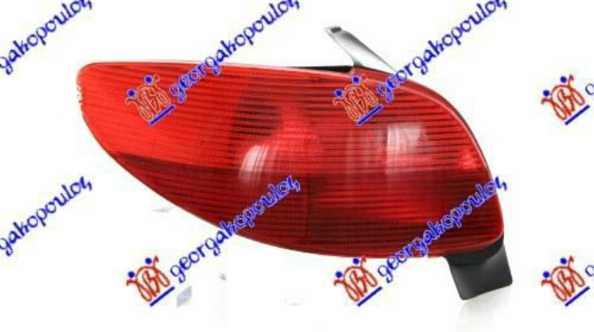 Stop Lampa Spate Stanga Peugeot 206 An 1998 1999 2000 2001 2002 2003 2004 2005 2006 2007 2008 2009