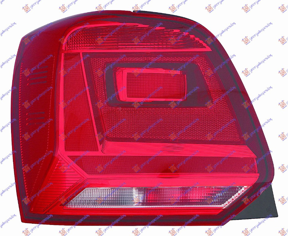 Stop Lampa Spate Stanga VW Cross Polo 2009 2010 2011 2012 2013 2014 2015 2016 2017