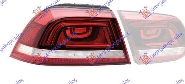 Stop Lampa Spate - Vw Eos 2011 , 1q0945095aa