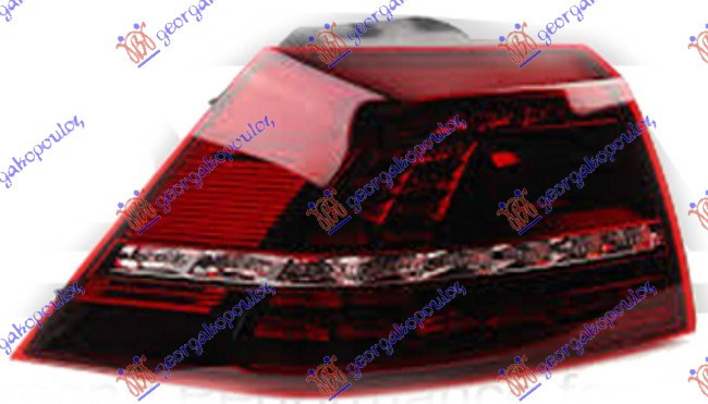 Stop Lampa Spate - Vw Golf Vii 2013 , 5g0945207c