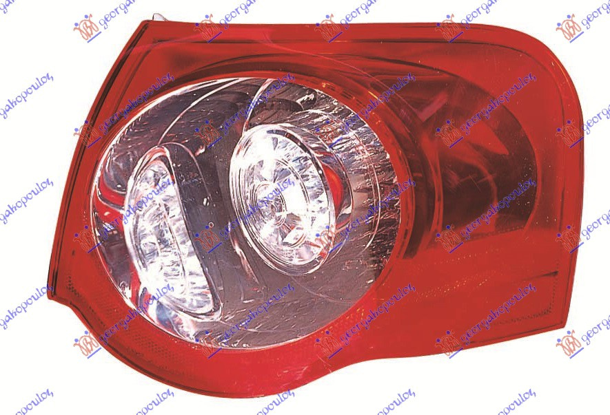 Stop Lampa Spate - Vw Passat 2005 , 3c9945096n