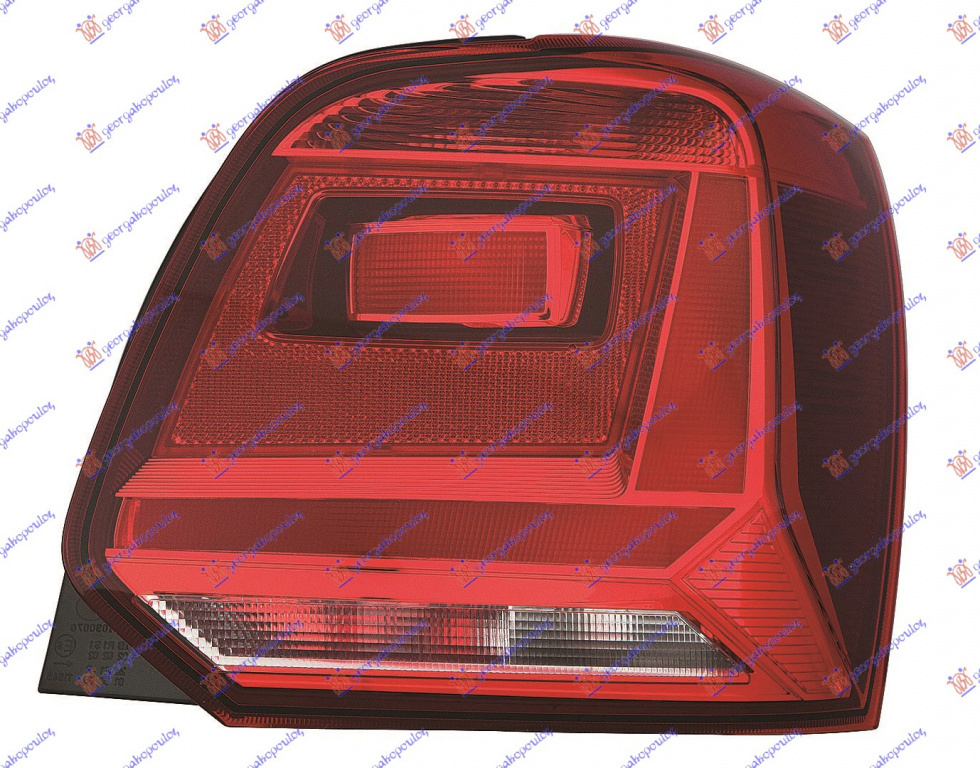 Stop Lampa Spate - Vw Polo 2014 , 6c0945096m