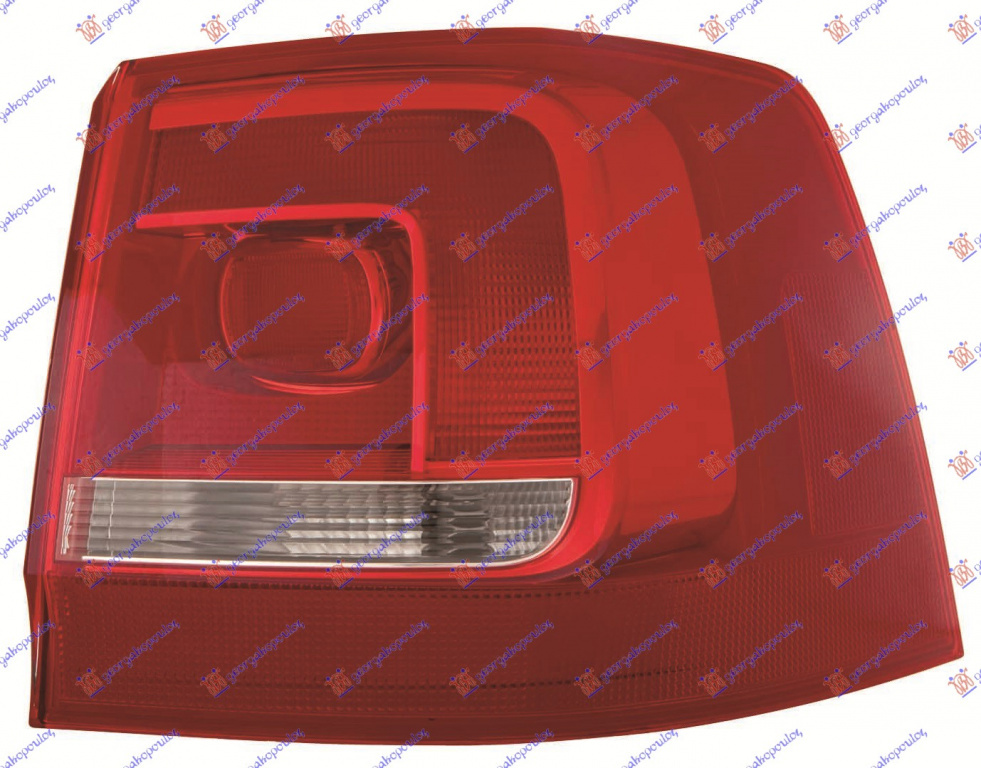 Stop Lampa Spate - Vw Sharan 2010 , 7n0945096d