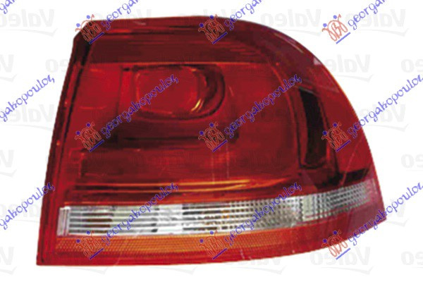 Stop Lampa Spate - Vw Touareg 2010 , 7p6095096