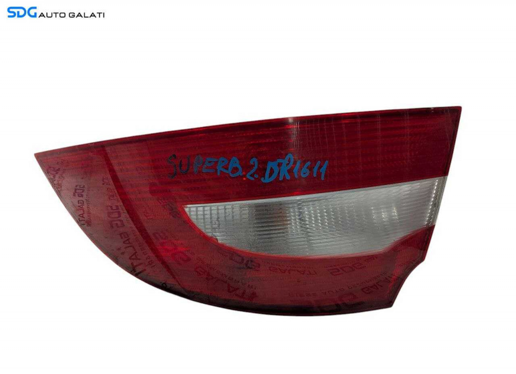 Stop Lampa Tripla Dreapta de pe Aripa Caroserie Skoda Superb 2 2008 - 2013 Cod 270502AH4 ZSB3T5945096 [L6847]